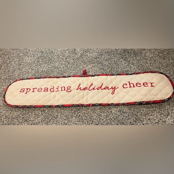 ❤️ Mud Pie ❤️ NWT ❤️ Double Christmas Oven Mitt & Towel Set, Spreading Cheer - Picture 4 of 15